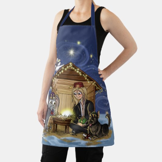 Metalphant Wilbur's ware betekenis van Kerstmis Schort (Insitu)