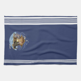 Metalphant Wilbur's ware betekenis van Kerstmis Theedoek