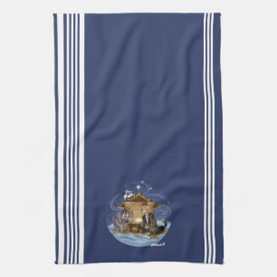 Metalphant Wilbur's ware betekenis van Kerstmis Theedoek