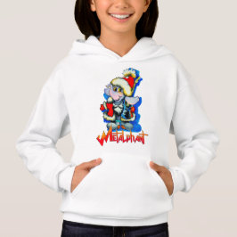 Metalphant Winter Holiday Girl's Hoodie