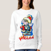 Metalphant Winter Holiday Women's Sweatshirt (Voorkant)