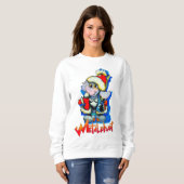 Metalphant Winter Holiday Women's Sweatshirt (Voorkant volledig)