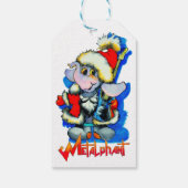 Metalphant Winter Vakantie Cadeau Labels Cadeaulabel (Achterkant)