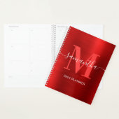 Metalrood Signature Monogram Planner (Display)