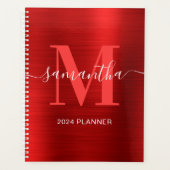 Metalrood Signature Monogram Planner (Voorkant)