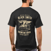 Metalworks Blacksmith Anvil T-shirt (Achterkant)