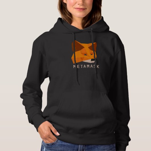 Metamask Fox Cryptocurrency Wallet for Pulsechain Hoodie (Voorkant)