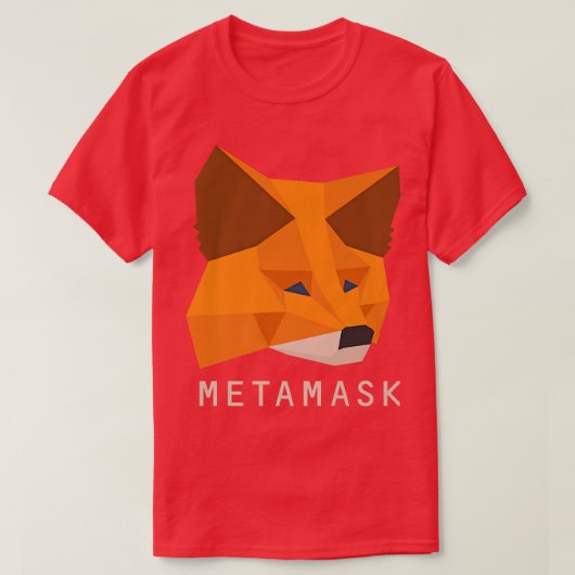MetaMask voor FoSecure DeFi-portemonnee voor Ether T-shirt (Design voorkant)