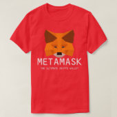 MetaMask voor Secure Crypto Wallet voor PulseChain T-shirt (Design voorkant)