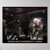 Metamor City: Making the Cut Poster (met logo) (Voorkant)
