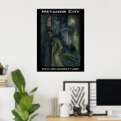 Metamor City: Scène van de misdaad Poster (Thuiskantoor)