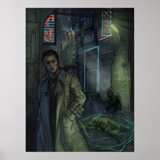 Metamor City: Scène van de misdaad Poster (Voorkant)