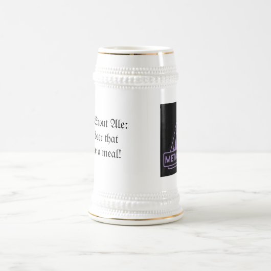 Metamor Stout Ale stein Bierpul (Center)