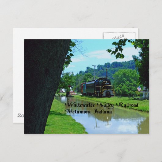 Metamora Indiana Briefkaart (Voorkant / Achterkant)