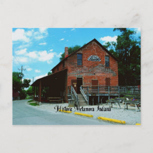 Metamora Indiana Briefkaart
