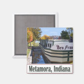 Metamora Indiana Magneet (Voorkant / Achterkant)