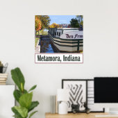 Metamora Indiana Poster (Thuiskantoor)