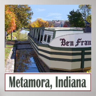 Metamora Indiana Poster