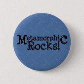 Metamorfe gesteenten! ronde button 5,7 cm (Voorkant)