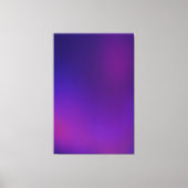 Metamorfose 1 Paarse Blauwe Elegantie Canvas Afdruk (Voorkant)