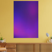 Metamorfose 1 Paarse Blauwe Elegantie Canvas Afdruk (Insitu (Woonkamer))