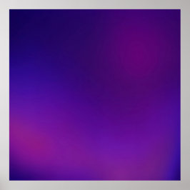 Metamorfose 1 Paarse Blauwe Elegantie Poster