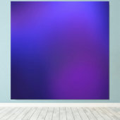 Metamorfose 2 Paarse Blauwe Elegantie Canvas Afdruk (Insitu (Houten vloer))