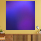 Metamorfose 2 Paarse Blauwe Elegantie Canvas Afdruk (Insitu (Woonkamer))