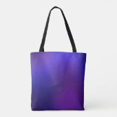 Metamorfose 2 Paarse Blauwe Elegantie Tote Bag (Achterkant)