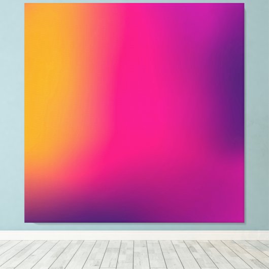 Metamorfose 3 Vivid Bliss Canvas Afdruk (Insitu (Houten vloer))