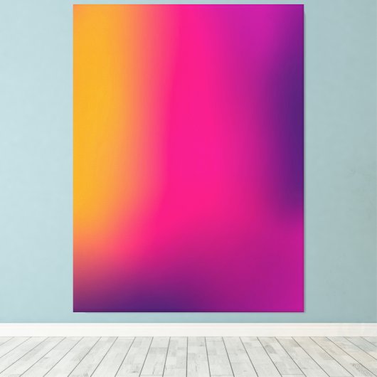 Metamorfose 3 Vivid Bliss Canvas Afdruk (Insitu (Houten vloer))