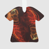 Metamorfose Abstract Art AcrylShirt Ornament (achterkant)