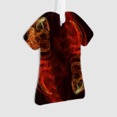 Metamorfose Abstract Art AcrylShirt Ornament (voorkant)