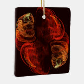 Metamorfose Abstract Art Square Ornament (Rechts)