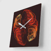 Metamorfose Abstract Art Square Vierkante Klok (Hoek)