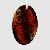 Metamorfose Abstracte Art Acrylcirkel Ornament (voorkant)