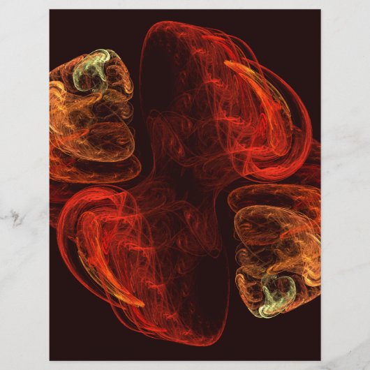 Metamorfose Abstracte Art Flyer (Voorkant)