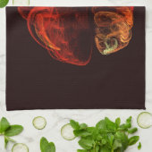 Metamorfose Abstracte Art Kitchen Towel Theedoek (Gevouwen)