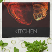 Metamorfose Abstracte Art Kitchen Towel Theedoek (Gevouwen)
