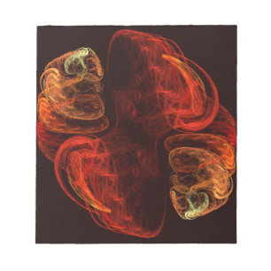 Metamorfose Abstracte Art-laptop Notitieblok