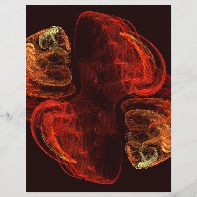Metamorfose Abstracte Art Letterhead (Voorkant)