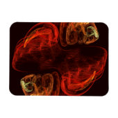 Metamorfose Abstracte Art Premium Magnet Magneet (Horizontaal)