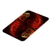 Metamorfose Abstracte Art Premium Magnet Magneet (Linkerzijde)