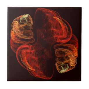 Metamorfose Abstracte Art Tile Tegeltje