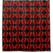 Metamorfose Abstracte kunst Douchegordijn (Voorkant)