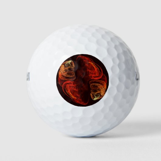 Metamorfose Abstracte kunst Golfballen (Voorkant)
