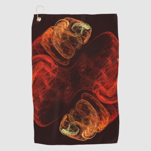 Metamorfose Abstracte kunst Golfhanddoek (Voorkant)