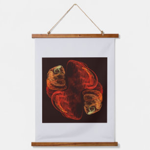Metamorfose Abstracte kunst Hangend Wandkleed