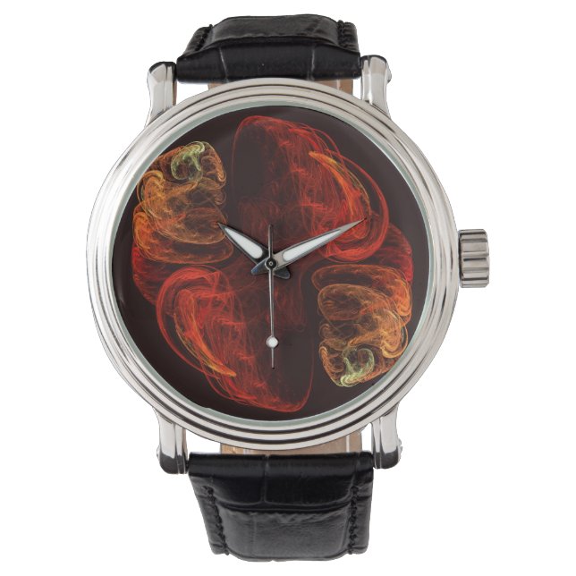 Metamorfose Abstracte kunst Horloge (Voorkant)