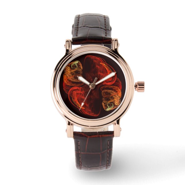 Metamorfose Abstracte kunst Horloge (Voorkant)